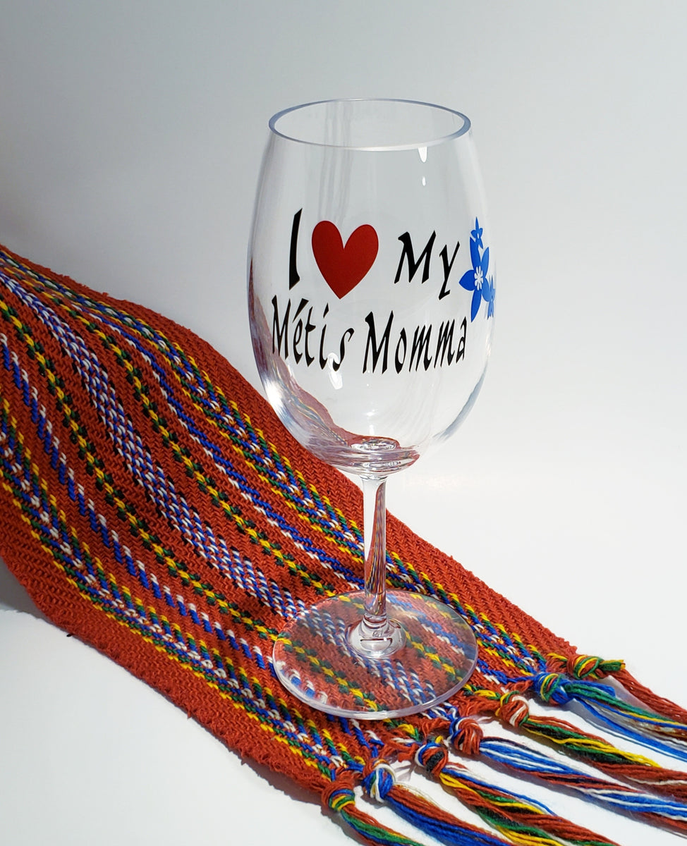 Mother best sale wine glass