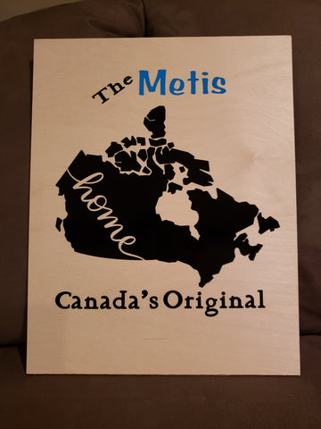 Canada's Original Wood Sign