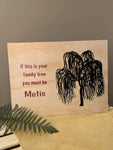 Metis Family Tree Wood Sign *Humorous*